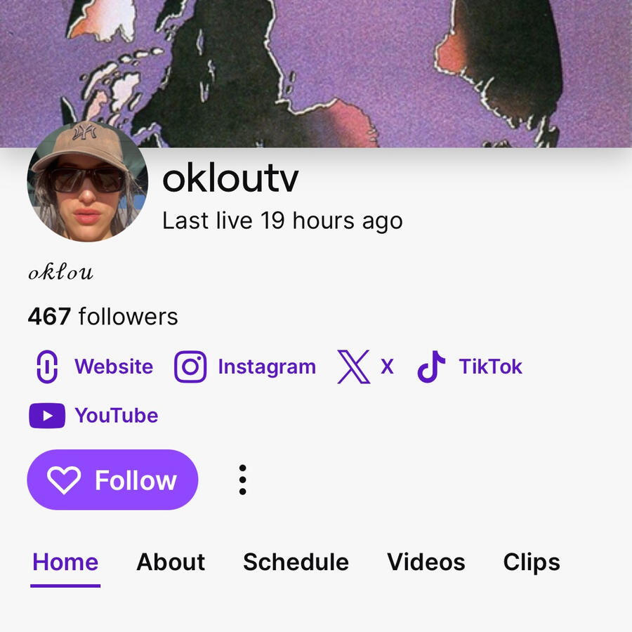 Oklou Twitch Stream